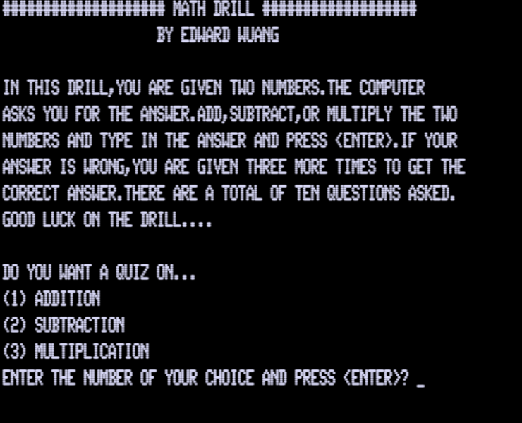 Screen shot